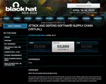 Attack and Defend Software Supply Chain (Virtual) - Blackhat Asia 2024