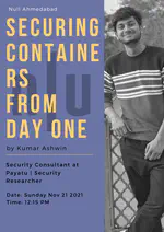 Securing Containers from Day One